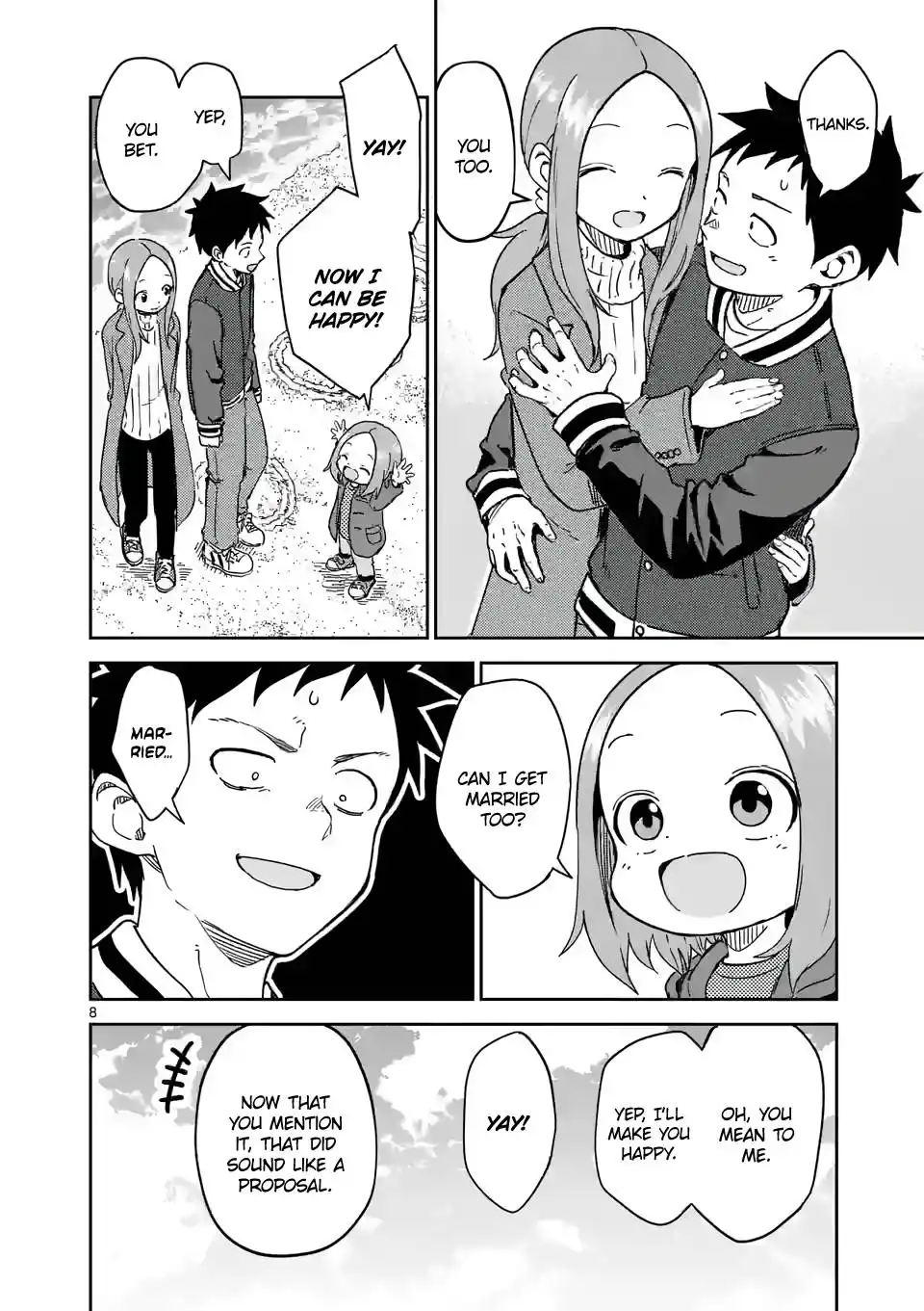 Karakai Jouzu no (Moto) Takagi-san Chapter 259 8